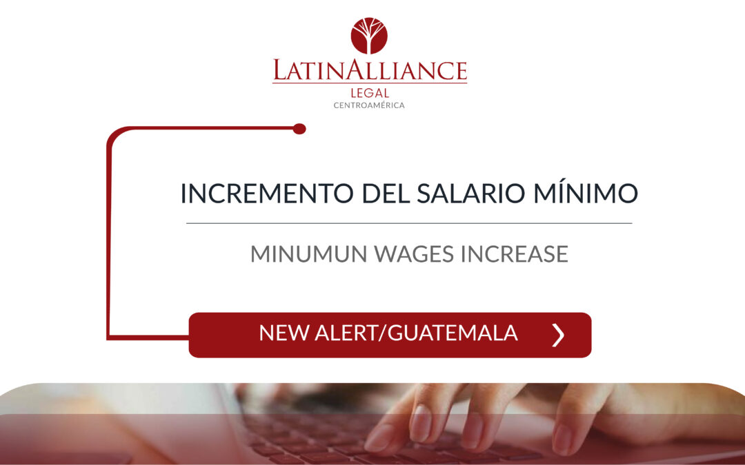 Aumento de salarios mínimos – Guatemala